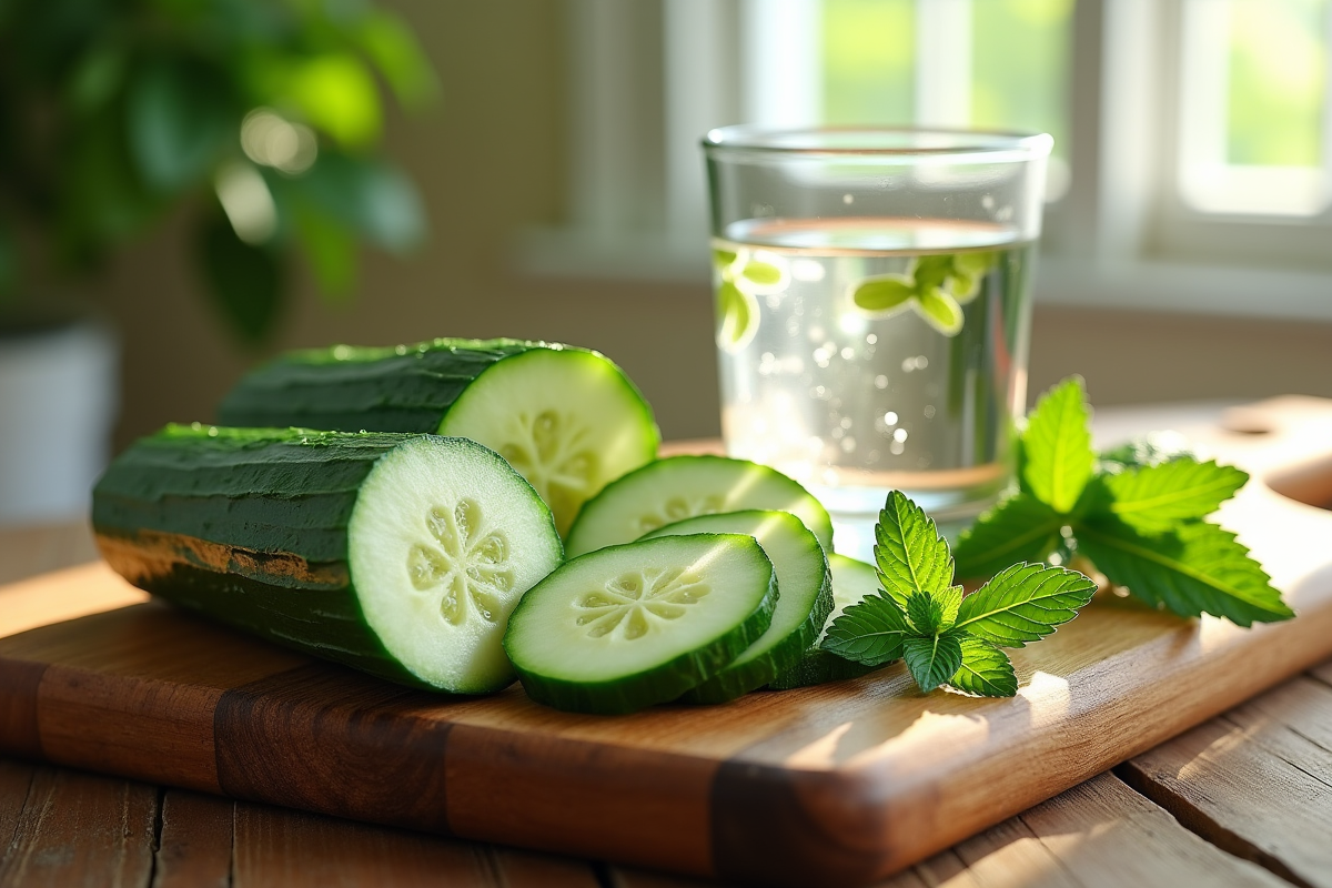Bienfaits du concombre dans le traitement de maladies