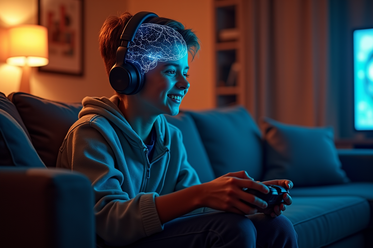 Impact des jeux vidéo sur la reconfiguration du cerveau